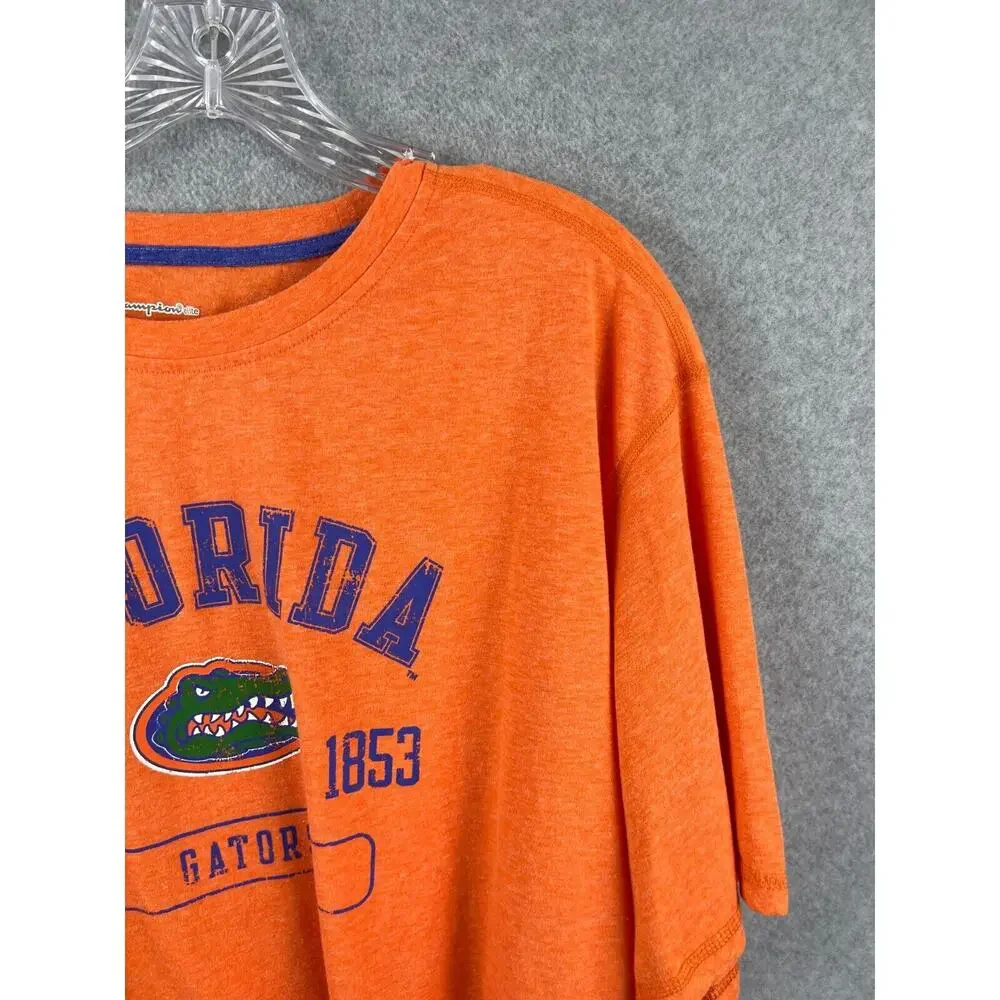 Champion Elite Florida Gators Shirt Men's 2XL Orange Short Sleeve‎ NCAA College - Picture 3 of 8